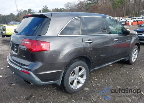 2011 Acura Mdx из США, поврежденный, VIN 2HNYD2H23BH545238